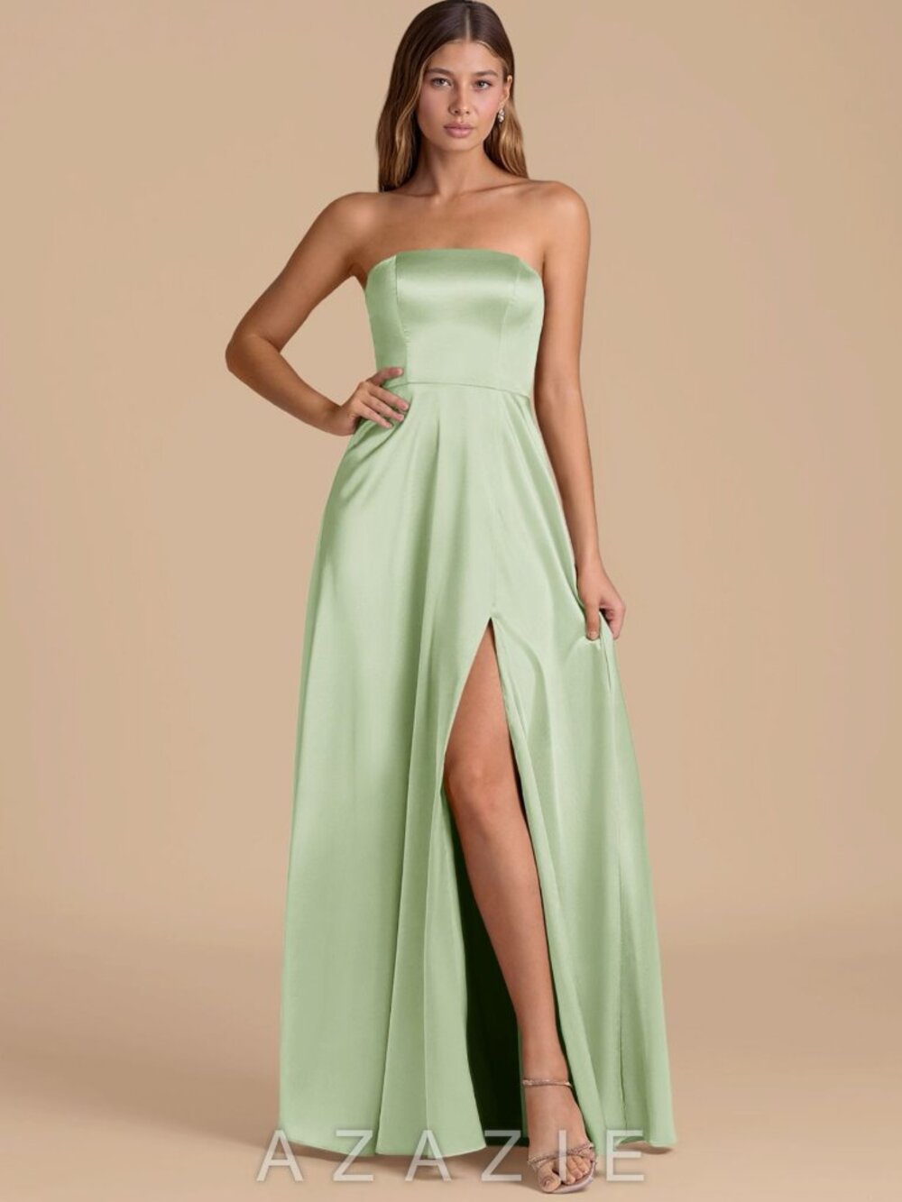 BRAND NEW Azazie floor-length dress